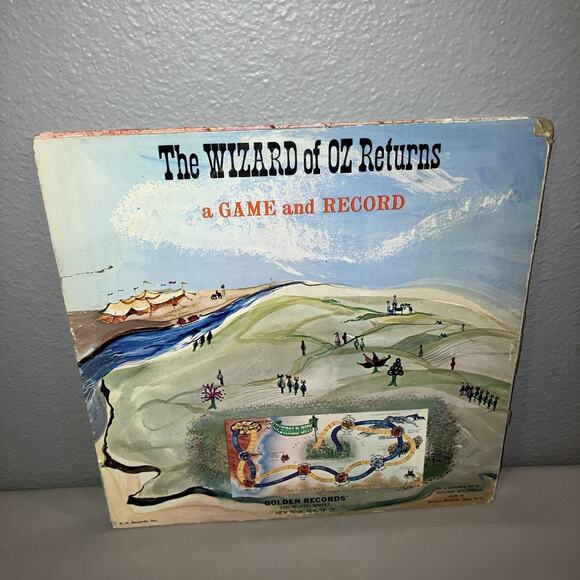 Vinyl Record The Wizard of Oz Returns Album / Board Game *Missing Instructions* - Picture 2 of 11